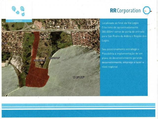 #4396 - Área para Incorporação para Venda em São Pedro da Aldeia - RJ - 1