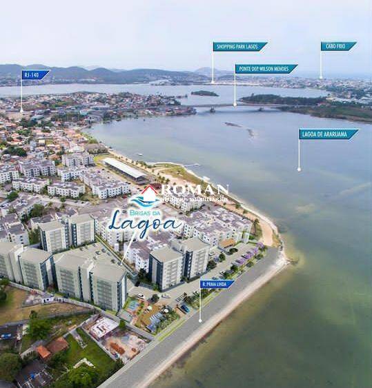 Apartamento, São Pedro da Aldeia - Baixo grande, Condomínio Brisas da Lagoa