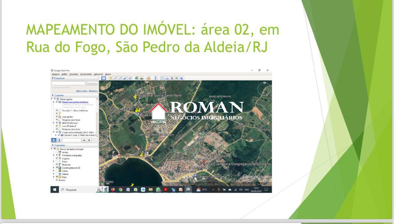 Área para incorporação minha casa minha vida São Pedro da aldeia Rj.
