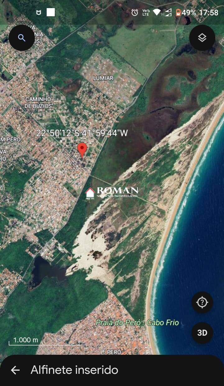 Terreno no bairro Vila do Pero, Cabo Frio - venda.